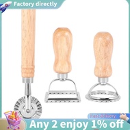 3PCS Ravioli Pasta Cutter Set, Ravioli Stamp Maker with Wooden Handle Ravioli Cutter Ravioli Maker P
