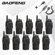 10 PCS BaoFeng Two-Way Radio 5W 16CH Type-C 1500mAh Walkie Talkie