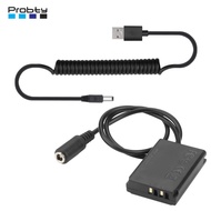 For Canon NB 13L Dummy Battery with USB-A Power Adapter DC Coupler for Canon G7X2 G7X3 G5X2 G9X2 G1X