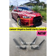 lancer Inspira Evo10 Varis Canard v3 air duct