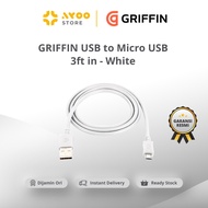 GRIFFIN Usb To Micro Usb 3FT In White (GC40597)