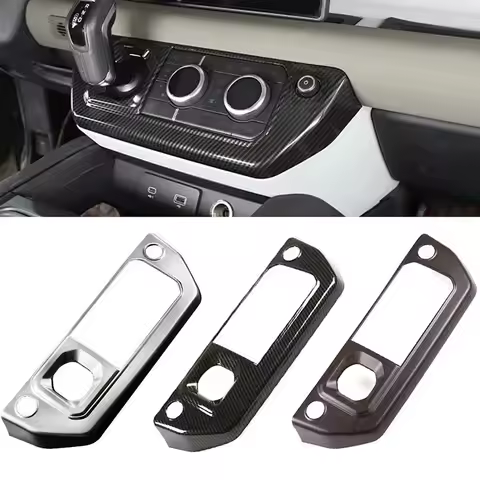 Car Center Console Gear Shift Dashboard Button Frame Trim Cover For Land Rover Defender 110 90 L663 