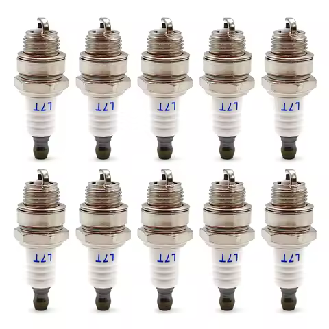 L7T 10 Pcs Spark Plug for Garden Machinery Engine Brush Cutter Chainsaw