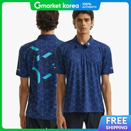 Mens T-Shirt Mens Apparel Pro Web 3D Logo Print Polo Shirt Sphmcnts243M