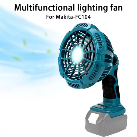 FC104 Vertical Fan For Bosch For Milwaukee M18 Ryobi For BlackDecker Craftsman For Makita Dewalt Wit