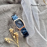 [Original] Alexandre Christie 2980 LHBURBU Elegance Women Watch Blue Dial Blue Stainless Steel