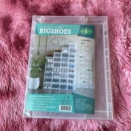 No. 413 Clear Plastic Shoe Box Size W 27 * L 35 * H 20 cm. Organize Shoes Tidy!