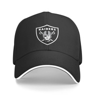 Novelty Hipster Baseball Cap Oakland Raiders Logo