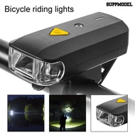 [SM]PC Shell Bike Front Light Super Bright Light Induction Bike Flashlight With Push Switch for Bike