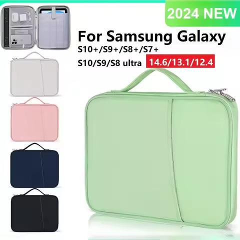 Sleeve Bag for Samsung Galaxy Tab S10/S11 Ultra 14.6'' S10+ S10FE 13.1 2025 S9/S8/S7 Plus 12.4 Tab A