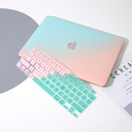 Gradient สีสำหรับ MacBook Pro Air 2020 13 "14" นิ้วรุ่น A2337 A2338 M1ชิป A2179 A2159 A1466 A2442 16 2021สำหรับสาวเลดี้แป้นพิมพ์