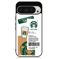 Google Case PIXEL 10 9 9A 8 8A 7 7A 6 6A 5 5A Pro XL Cute Coffee Receipt Case Cover