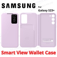 (CLEARNACE) Samsung Smart View Wallet Case | Galaxy S23 / S23+ / S23 Ultra