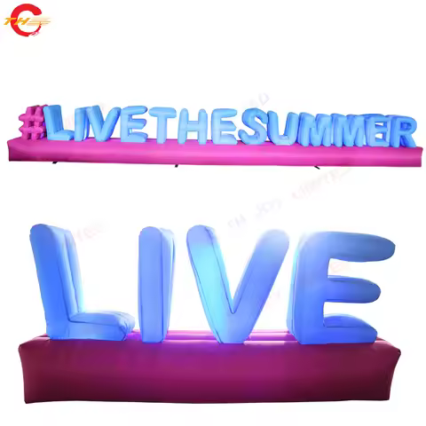 Outdoor Advertising 3D Inflatable Letters of Alphabets Inflatable Letter Replicas Blow Up Inflatable