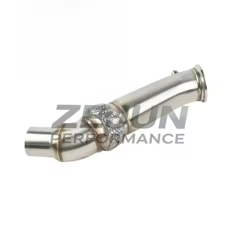 4.5" Exhaust Downpipe For BMW B58 M240i 340i 440i 540i 740i 2016+