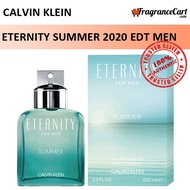 Calvin Klein Eternity Summer 2020 EDT for Men (100ml) cK Eau de Toilette Eternal Green[Brand New 100% Authentic Perfume]