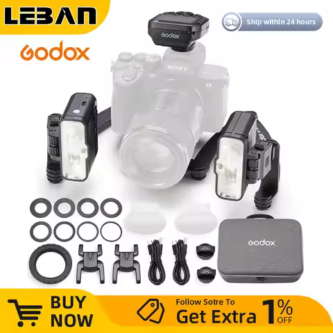 NEW Godox MF12-DK1 MF12 Dental Flash System TTL Flash 2.4 GHz Wireless Control Speedlight for Sony A