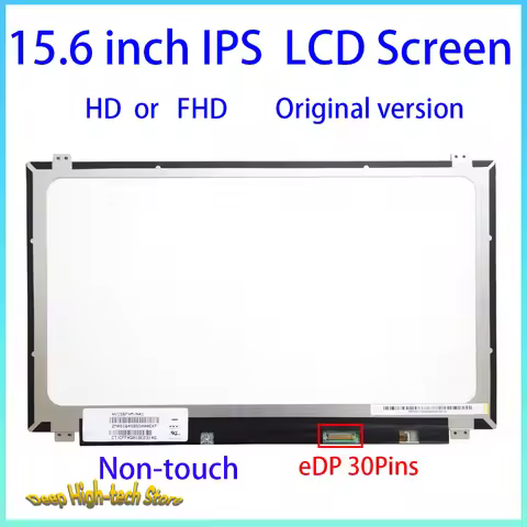 15.6 Inch Laptop LCD Screen For Lenovo Ideapad 330-15IKB Acer Aspire E5-575G E5-573G E5-572G Display