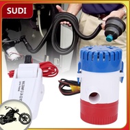 sudi Asixxsix Boat Bilge Water Pumps  8.2ft Lift Automatic Pump Float Switch 12V 24V 32V Marine Plum