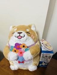 柴犬公仔 Shiba Inu 玩偶 附花束 冒險樂園 景品