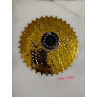 Cassette sprocket 11 speed RAZE 11-36T gold sprocket 36T