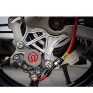 Pát heo sau 2pis Ghracing cho SHVN Sh125/150 Sh350 Sh ý - heo quay xuống - đen bạc