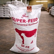 S1feed Super-Feed Pakan Penggemuk Sapi Domba Konsentrat Ruminansia SF-F8 1 Bal 40kg