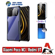 Case XIAOMI POCO M3 NOTE 8 8 PRO 9 9S 9 PRO REDMI 9 9A 9C REDMI 9T Free Tempered Glass and Garskin
