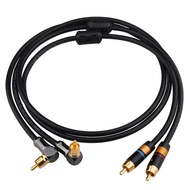 YYTCG RCA Cable 2RCA to 2 RCA Male to Male Gold Plated RCA Audio Cable for Home Theater DVD TV Ampli