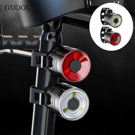 GUOOL Bike Light Set,  Bright Bicycle Light, Bike Lights Front and Back, Bike