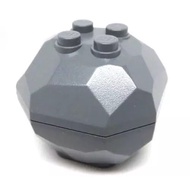 [1 Piece] LEGO Stone Box 4x4, Dimensions: 3,2 x 3.5 x 4.8 cm Dark Gray ID 4506778, 4506779