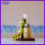 [Iniyexa] Spice Bottle Unique Decorative Statue Spice Organizer for Cafe Hotel Family