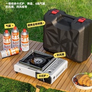 Wholesale Qing Series Portable Gas Stove Outdoor Portable Gas Tank Full Set Hot Pot Card Magnetic Gas Stove Wild Coal Ga