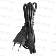 Nevʚ ɞ C7 To EU AC Power Cable Lead Cord 2-Pin Plug Polarized AC Universal Power Cord