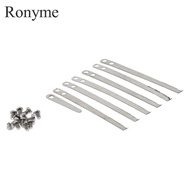 [Ronyme] Practical 7pcs Clarinet Springs Leaf with Screws Woodwind Instrument Parts