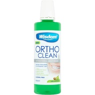 Wisdom 500ml Ortho Clean Mouthwash - Pack of 6