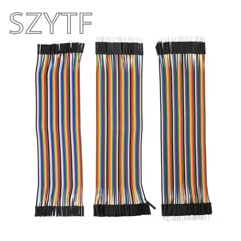 Dupont Line 10/20/30/40CM 40Pin Male to Male + Male to Female and Female to Female Jumper Wire Dupon