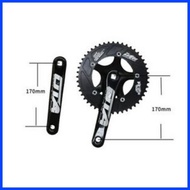 ۞ ◶ ◠ OTA Alloy Crankset 48T Single Speed Fixie Fixed Gear Bike Jrspeed
