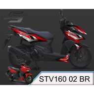 VARIO 160 STRIPING STICKER STRIPPING CLICK STICKER STV160 02 STICKER MOTOR STICKER MOTOR