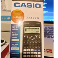 Casio Scientific Calculator fx-570EX CLASSWIZ Saintifik Original 570MS