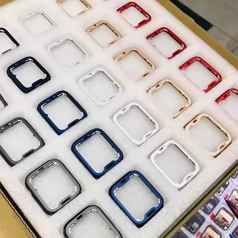 Original Middle Frame Housing With Side Roller and Digital Crown, Watch Series S10,S9,S8,S7,S6,S5,S4