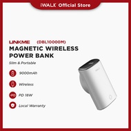 iWALK Link Me 10000mAh Magnetic Wireless Power Bank – Slim & Portable (DBL10000M)