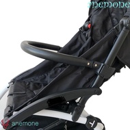 ANEMONE Baby Stroller Accessories Solid Color Safety Stroller Fence Handlebar Zipper PU Pushchair Fr