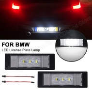 For BMW E63 E64 E81 E87 F06 F12 F13 F20 LED License Plate Lamps No Error 2PCS Number Plate Lights Fo