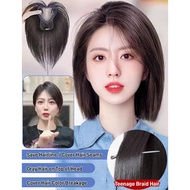 【Instant Gray Coverage Natural Look】 Human Hair Topper For Women Thinning Hair Hair Topper/Hair Exte