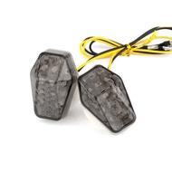 Suitable for Motorcycle Accessories Smoked LED Signal Light LED Turning Light Sports Car Style Highl