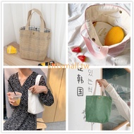 Corduroy handbag canvas bag fashion bag retro bag canvas shopping bag environmental protection handb