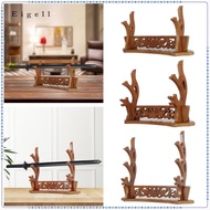 Eigell Sword Stand Display Sword Rack, Wood Sword Holder, Wakizashi Japanese Samurai Gladius Sword S
