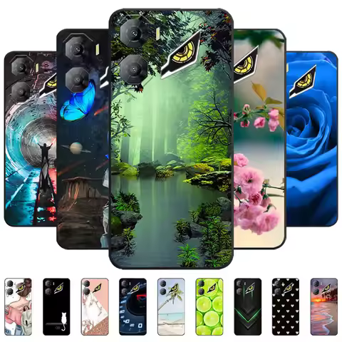 For ZTE Nubia Neo3 Neo 3 5G Case Z2464N TPU Coque Soft Silicon Black Matte Phone Case For Nubia Neo3