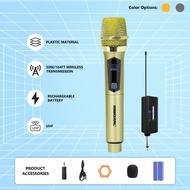 microphone wireless karaoke 2 Dual Rechargeable mic karaoke HD mike Work Range 50/168ft Mikrofon